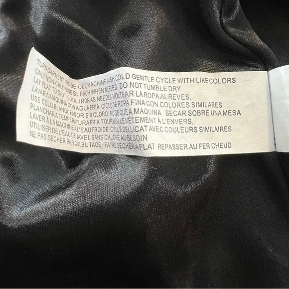 Eloquii women’s skirt sz 18 purple black glitter - Picture 6 of 7